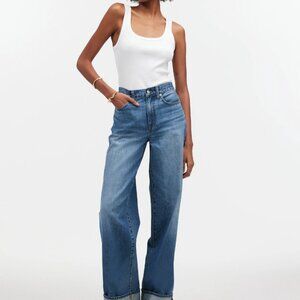 Madewell Superwide-Leg Jeans in Fannin Wash